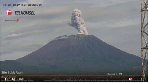 Mt Agung Bali Volcano Update