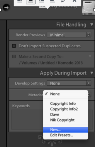 How To Add Your Copyright